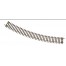 42425 gebogen rail 30° R 542,8mm