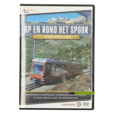 DVD Op en rond het spoor Zwitserland