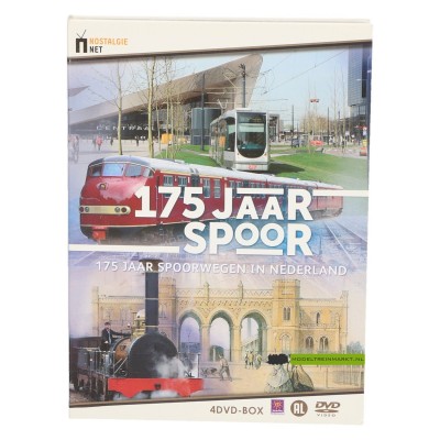 DVD box 175 jaar spoorwegen in Nederland