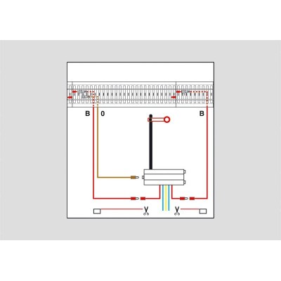 74043 Märklin Aansluitgarnituur voor seinen voor C-rails