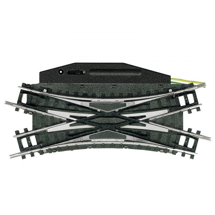 14968 Mini Trix Elektrische engelse wissel R1