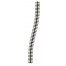 9119 Fleischmann N Piccolo Flexibele tandradrails 222 mm
