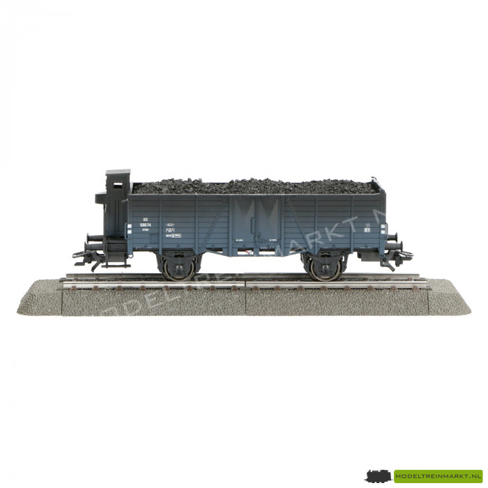 herinneringen Voorganger Caius 46053 Märklin NS Hogeboordwagen Om21 met kolen - Modeltreinmarkt