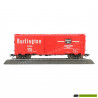 29848 Märklin Boxcar Burlington Amerikaanse Goederenwagon