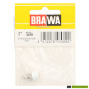 3089 Brawa Einbausteckmuffe wit