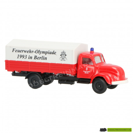 20064 I.M.U. Magirus S 3500 Pritschen-LKW "Feuerwehr-Olympiade"