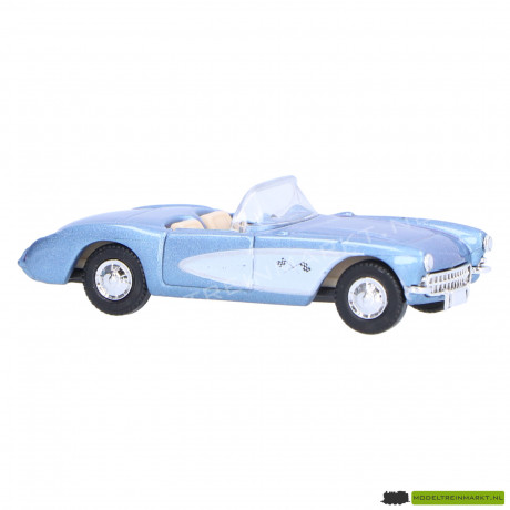 5404 Praliné '57 Corvette blauw