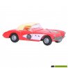 5405 Praliné &#39;57 Corvette rood raceauto
