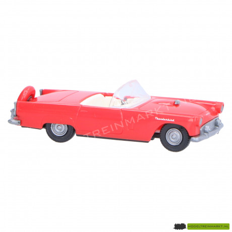 5202 Praliné Ford Thunderbird '56 Cabrio rood