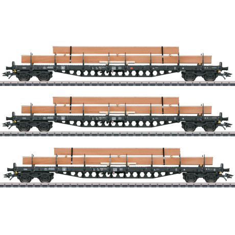 47153 Märklin Set rongenwagens met hout