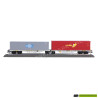 47811 Märklin Dubbele containerwagen type Sggrss 80