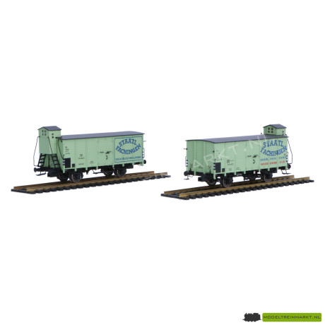 48281 Brawa Goederenwagon set G10 Staatlich Fachingen
