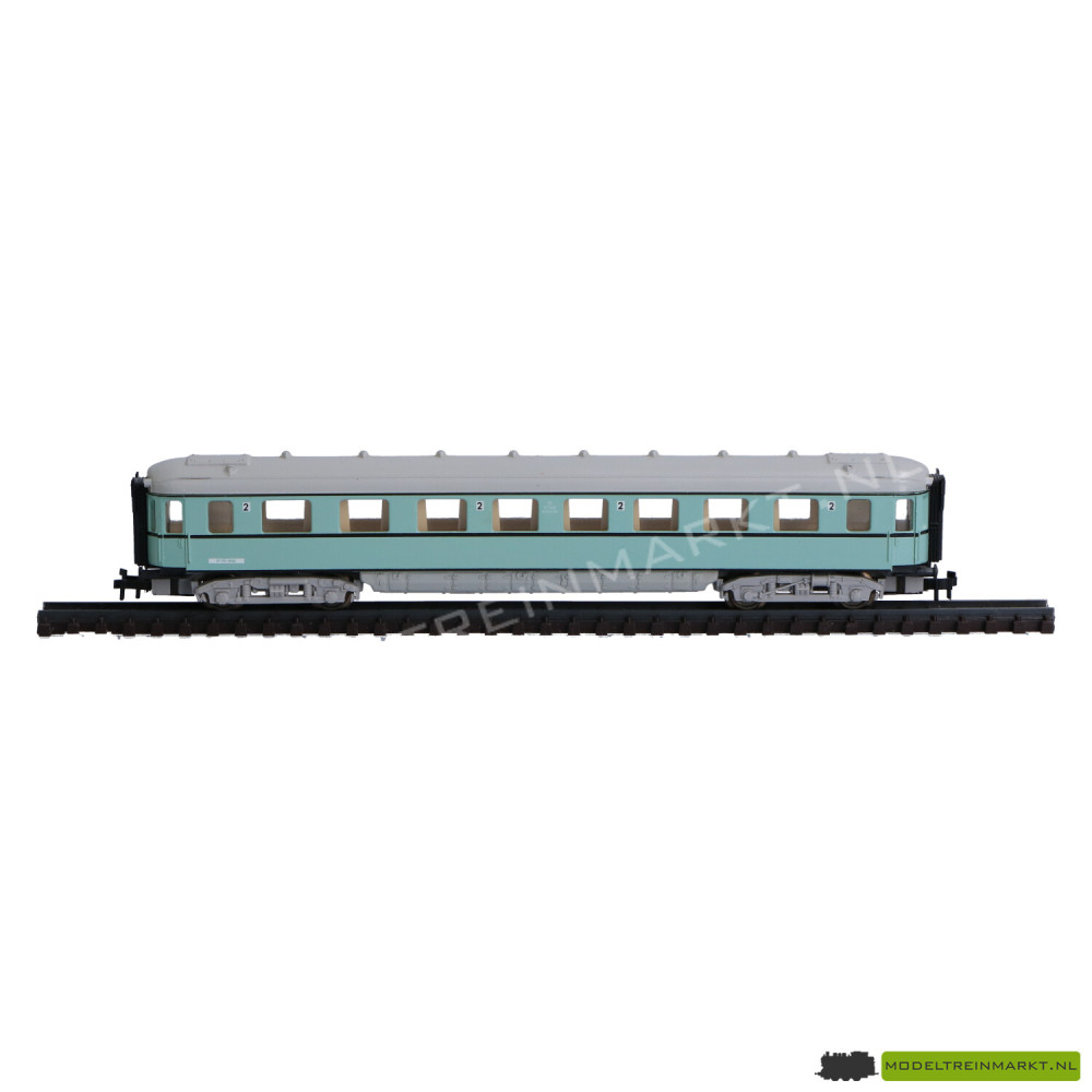 3680-016 Arnold - Personenwagon NS turquoise Plan D 2de klas