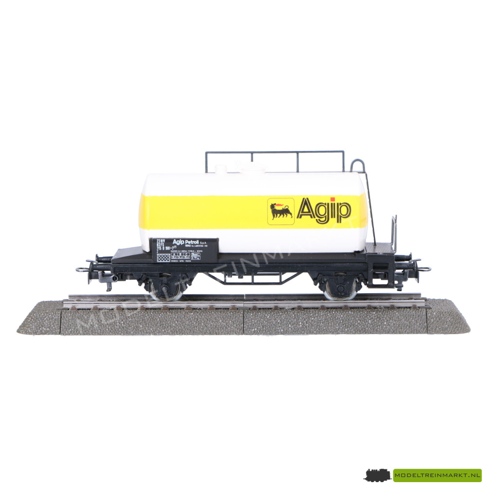 4443 Marklin Ketelwagen Agip FS - Modeltreinmarkt