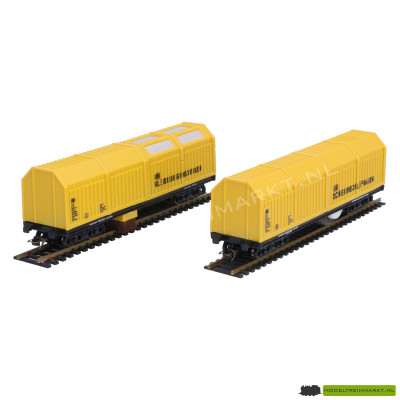 9631 LUX-Modellbau set 2 railreinigingswagens