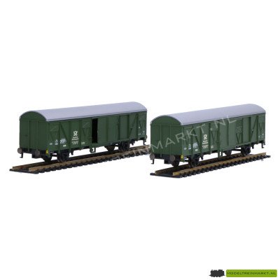 44057 Roco set van 2 Bahnpostwagen Bundespost