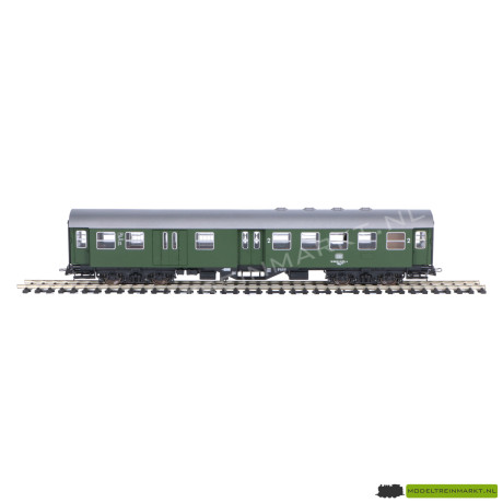 44370 Roco 4 assig umbaurijtuig 2de klas met bagage DB