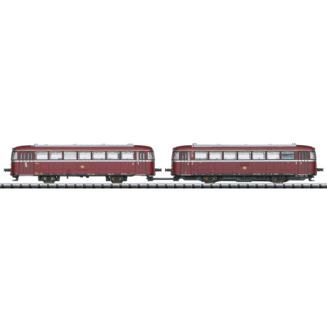 16981 Minitrix railbus met bijwagen DB