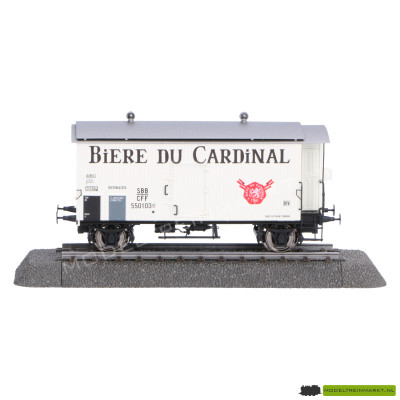 47872 Brawa Gesloten goederenwagen "Biere du Cardinal" SBB