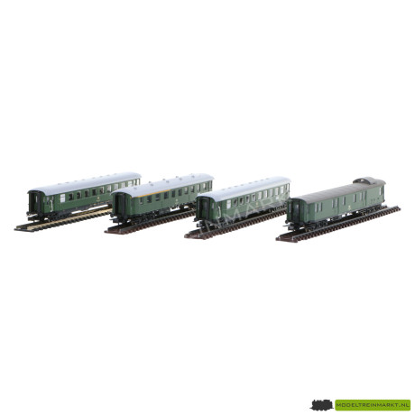 18709 Minitrix Set van 4 naverkehr wagons MHI