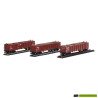 18288 Minitrix Set Eanos VTG wagens