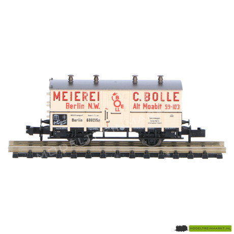 13643 Minitrix Gesloten goederenwagon ''MEIEREI C. BOLLE''