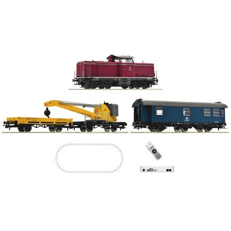 5110004 Roco z21 Digitale startset bouwtrein BR 211 met kraanwagon, DB 5110004 Roco z21 Digitale startset bouwtrein BR 211 met kraanwagon, DB
