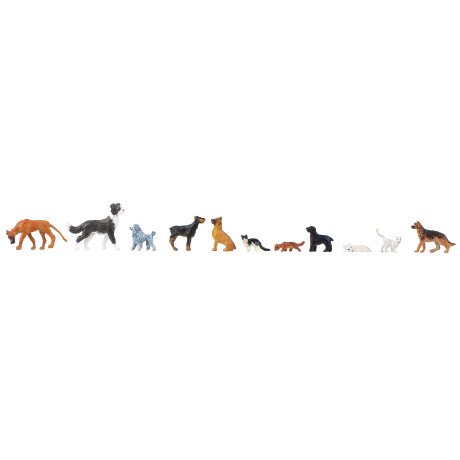 151902 Faller Honden en katten