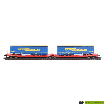 6660050 Fleischmann Doppeltaschen-Gelenkwagen T3000e, DB AG