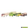 45 265 5400 Schuco Set &#34;Starke Marken&#34; VW T1 / Hanomag