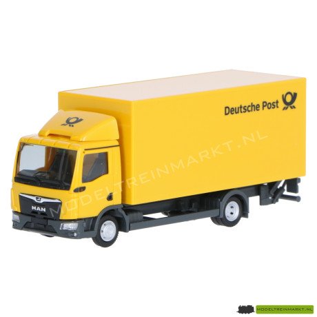 317689 Herpa MAN TGL Koffer-LKW mit Ladebordwand "Post"