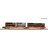 6660052 Fleischmann Doppeltaschen-Gelenkwagen T3000e, Wascosa