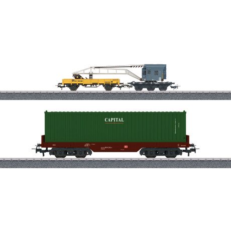 44452 Märklin Märklin Start up - wagenset "Containervervoer"
