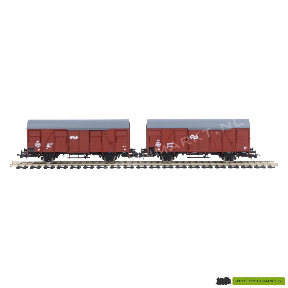 6600151 Roco Set gesloten goederenwagens NS