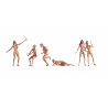 15844 Noch NudistenNudisten 6 figuren.