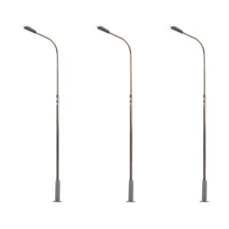 180100 Faller Straatlantaarn LED 3 stuks