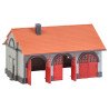 222209 Faller Brandweergarage