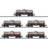 46465 Märklin Set ketelwagens voor chloorgastransport VTG