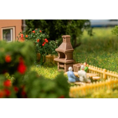 272929 Faller Twee Tuinbarbecues