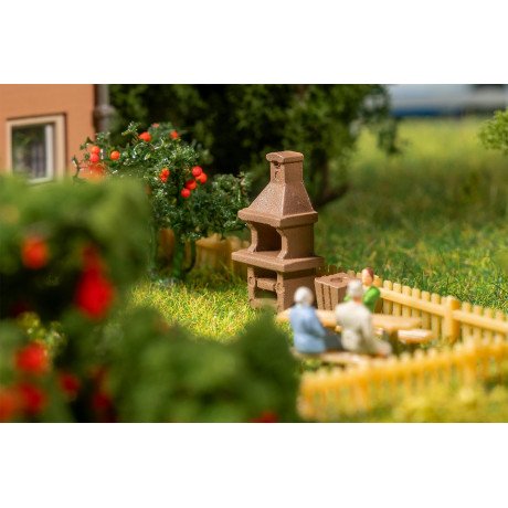 272929 Faller Twee Tuinbarbecues