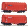 6600226 Roco Set Schuifzeilwagens Shimmns