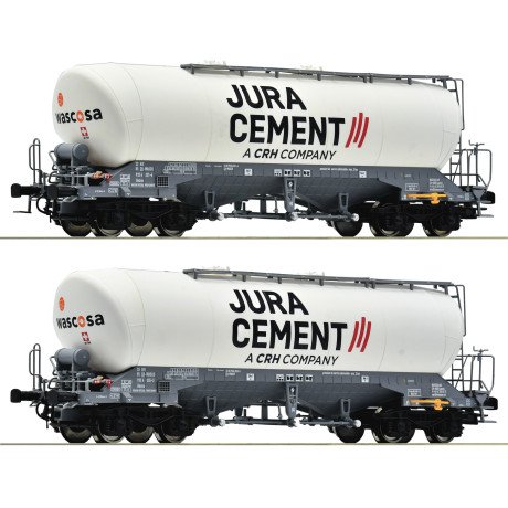6600191 Roco Set Silowagen, Jura Cement/Wascosa