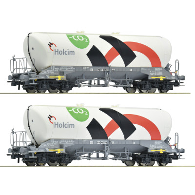 6600192 Roco Set Silowagen, Holcim