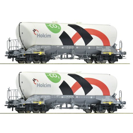 6600192 Roco Set Silowagen, Holcim