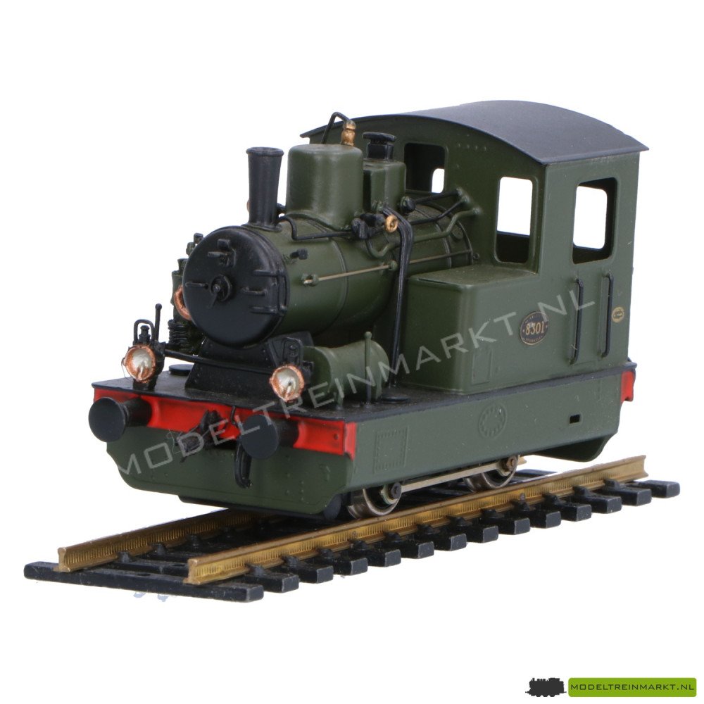 Philotrain 54C Stoomtramloc NS 8301, olijfgroen