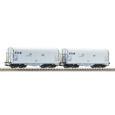28344 Piko Set Schiebeplanenwagens ATIR Rail