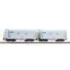 28344 Piko Set Schiebeplanenwagens ATIR Rail