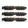 6600263 Roco Set Zwarlastwagens met belading, NS