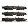 6600263 Roco Set Zwarlastwagens met belading, NS