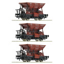 6600269 Roco Set Talbot-Schotterwagen DB